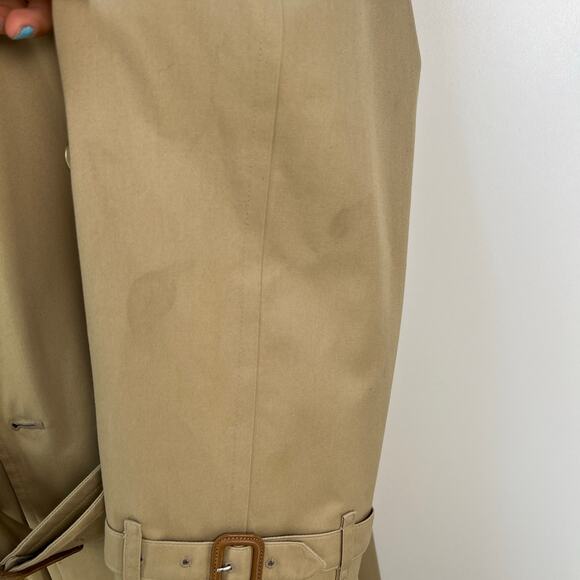 Burberry Beige Westminster Heritage Trench Coat Nova Check Removable No Liner - Picture 6 of 13